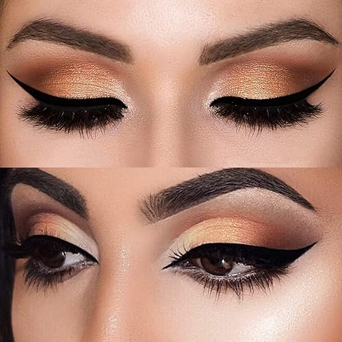 Miniatura 18 de PRO Precision Gel Eye Liner - Brocha para delineador de ojos de gel de precisión ultra fina, ángulo plano inclinado, cerdas sintéticas sin crueldad