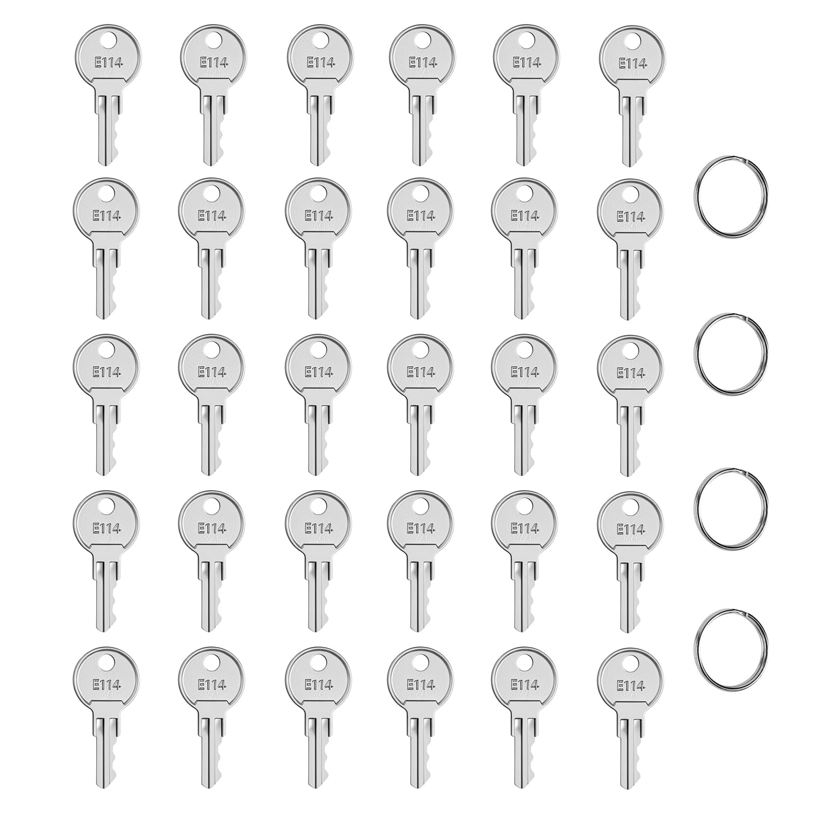 Commercial Paper Towel Key E-114 Toilet Paper Dispenser Key Set - 10 ...