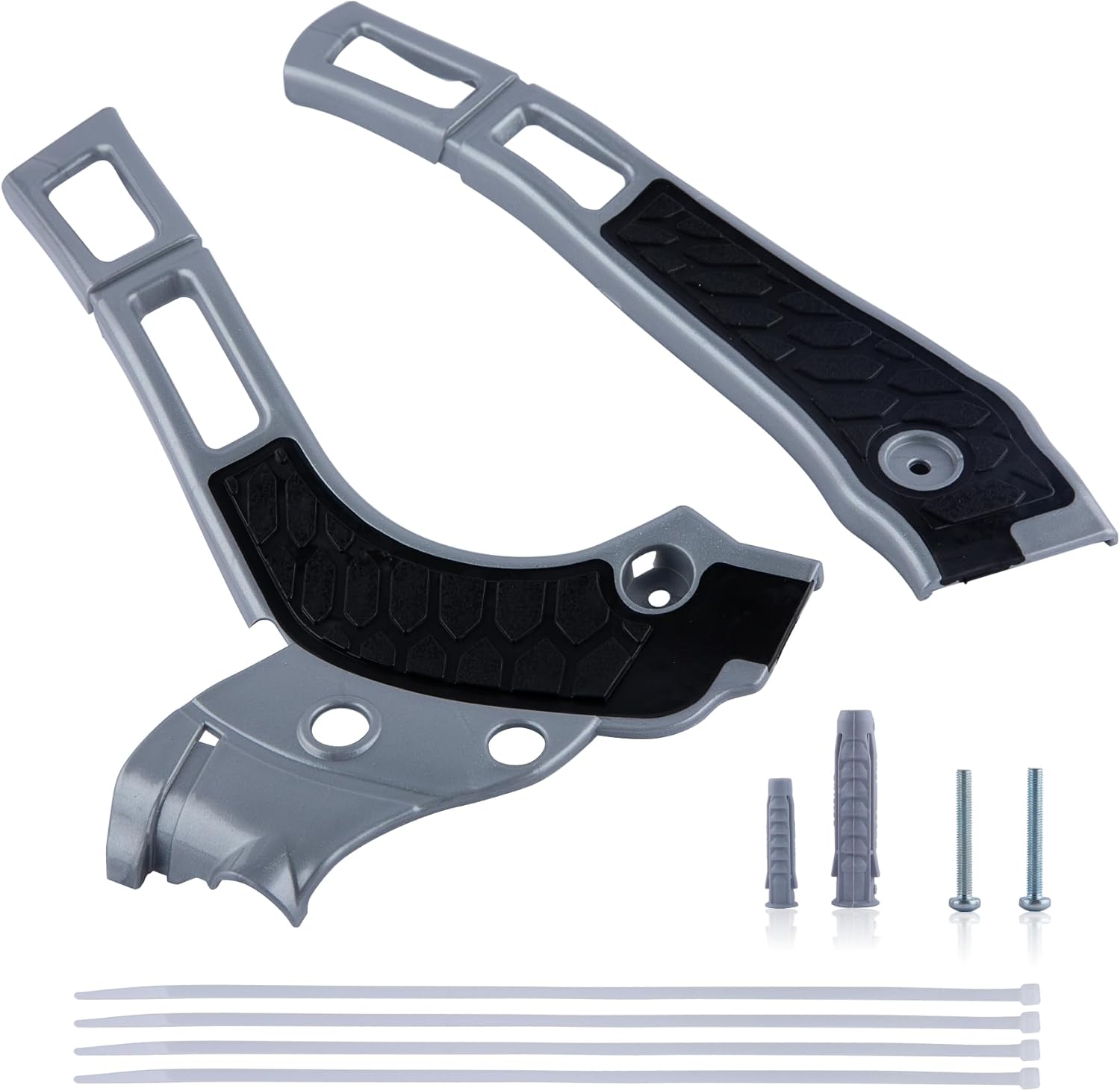 Motorcycles X-Grip YZ250 Frame Guard Cover Protector Protection for Yamaha YZ WR 125 250 250X YZ125 YZ250 YZ250X WR125 WR250 2006-2022 (Black)