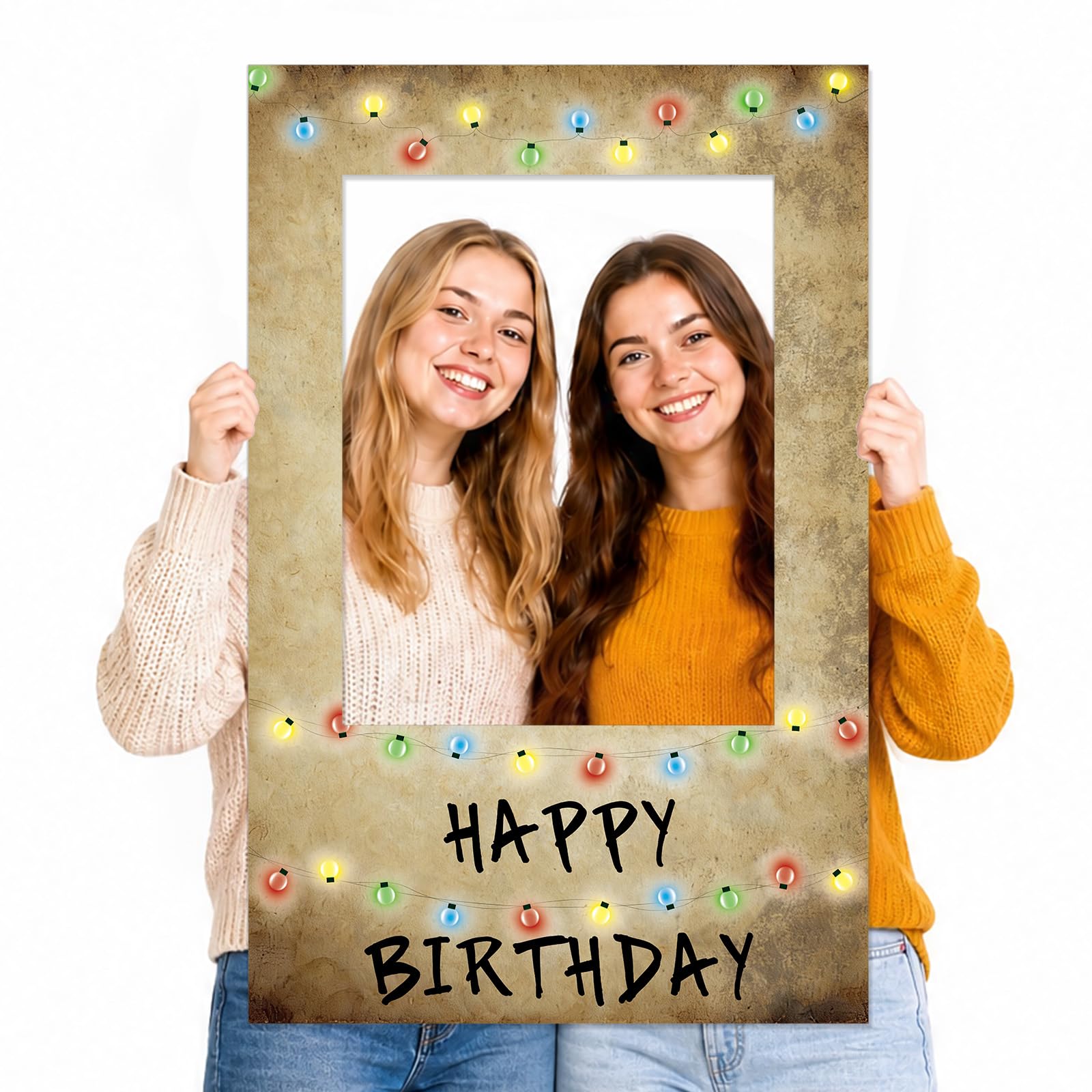 Photo 1 of Spooky Rustic Alphabet Photo Booth Prop Frame