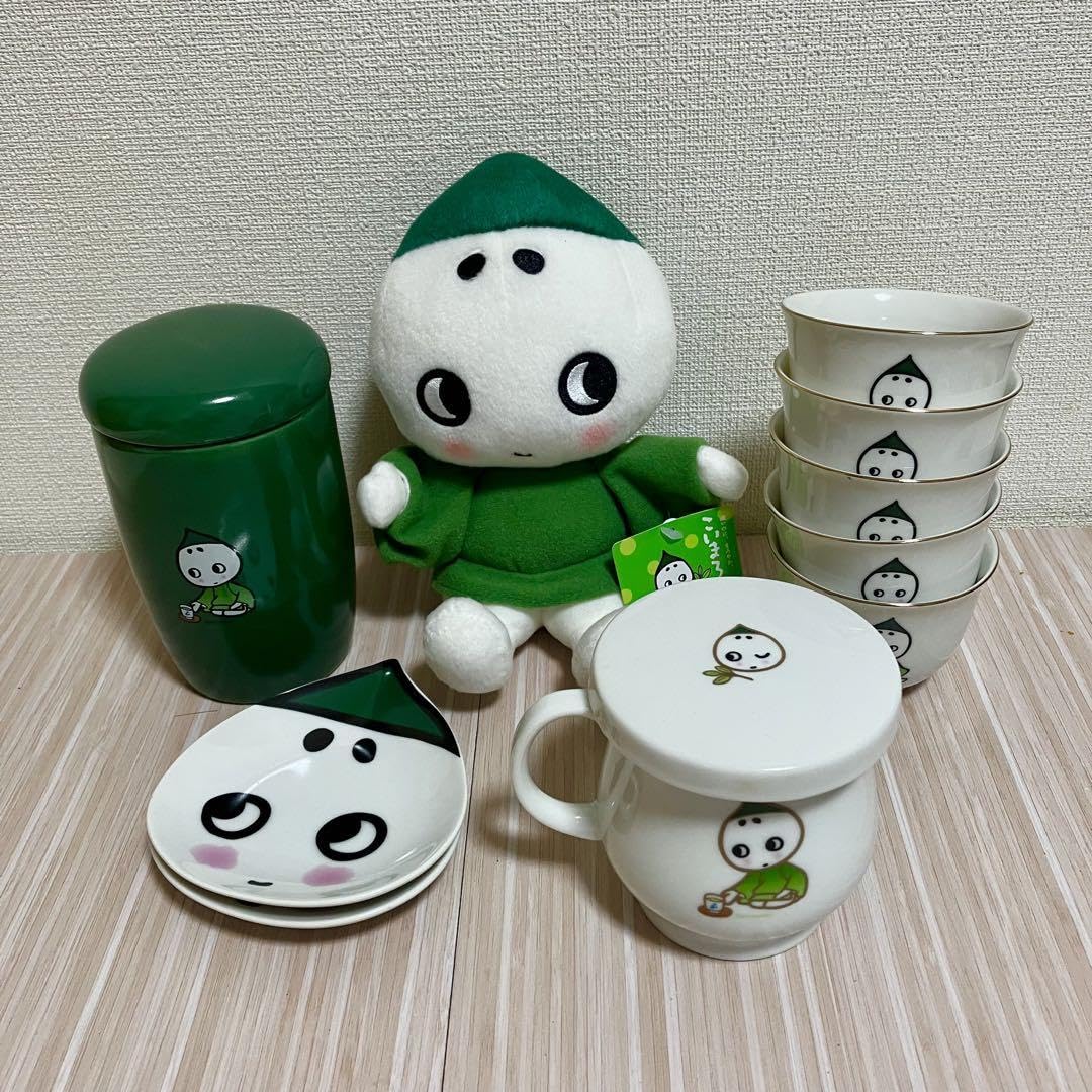 Amazon | こいまろ 色々 セット グッズ ぬいぐるみ 湯呑 皿 茶壺 
