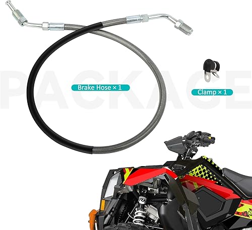 Miniatura 6 de Línea de manguera de freno delantero derecho para Polaris Sportsman Magnum Trail Boss Trail Blazer Xplorer Xpress Scrambler Sport Xpedition Big Boss