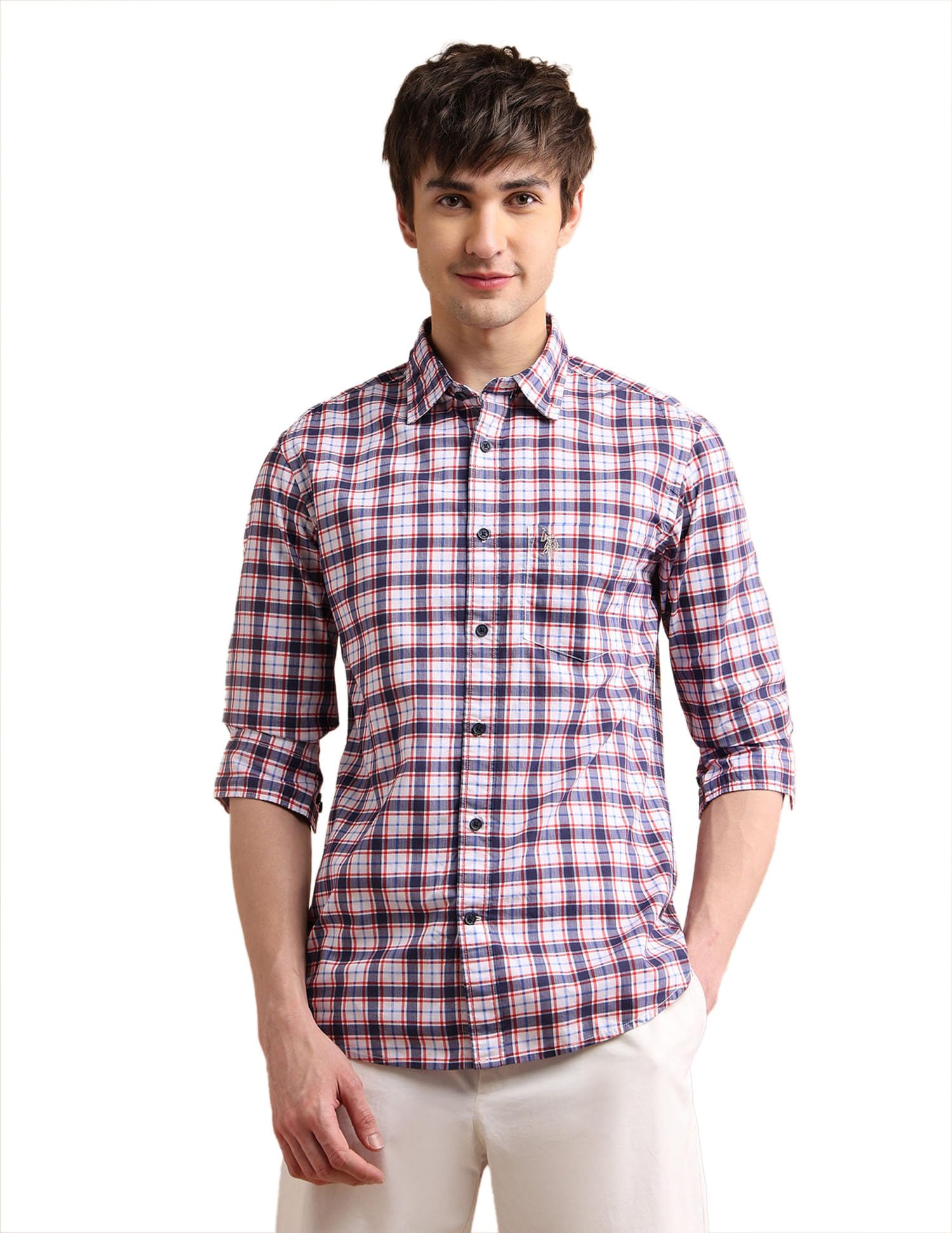 u.s. polo assn. Men's Cotton Regular Fit Shirt-picture-45