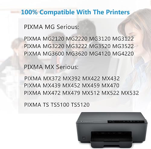 Miniatura 3 de Cartuchos de tinta de color 241XL de repuesto para Canon CL241XL CL-241XL de alto rendimiento con Pixma MG3620 MG3600 TS5120 TS5100 MG3520 MG2120
