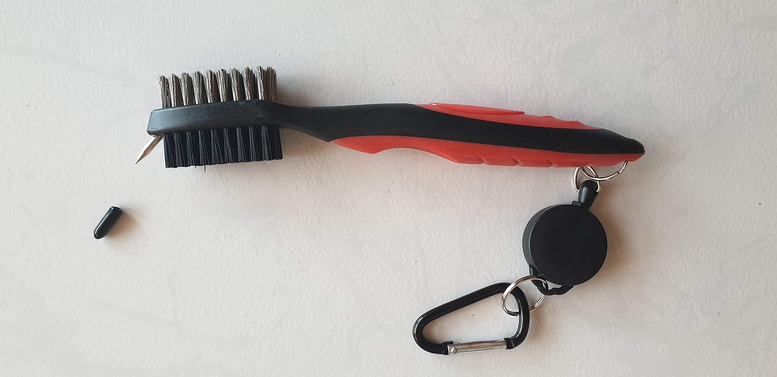 Golf Stick Head Professional Clean Brush, Red