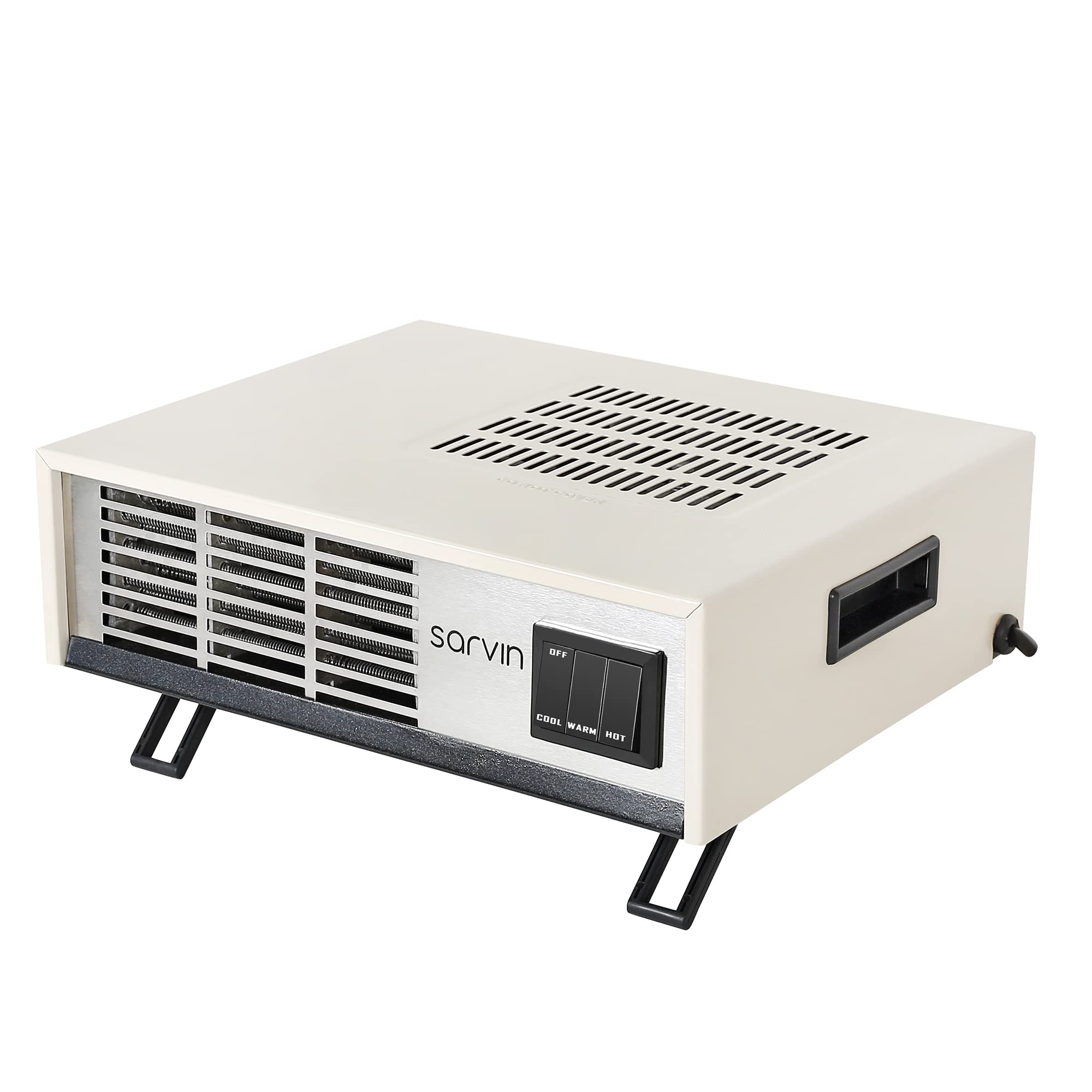 SARVIN Hot Air Adjustable Room Heater with Automatic Thermal Cut off - DFH2000W, 2000W Room Heater (White/Black) (B0C668DKVX) Amazon Price History, Amazon Price Tracker