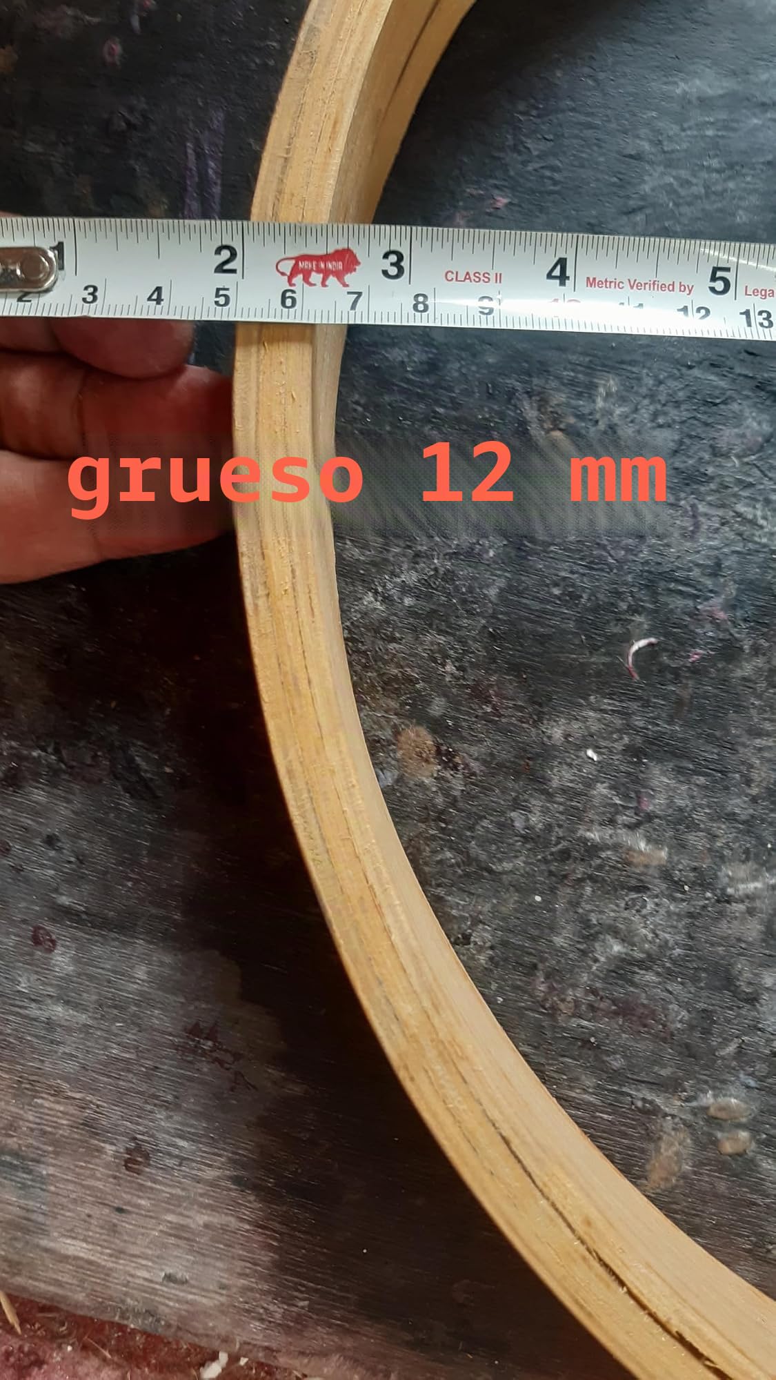Tambor chamán de 40 cm, marco de madera, piel de búfalo, cordones de cuero crudo, tambor de mano de percusión chamánico hecho a mano, sonido suave profundo, meditación de yoga, curación de
