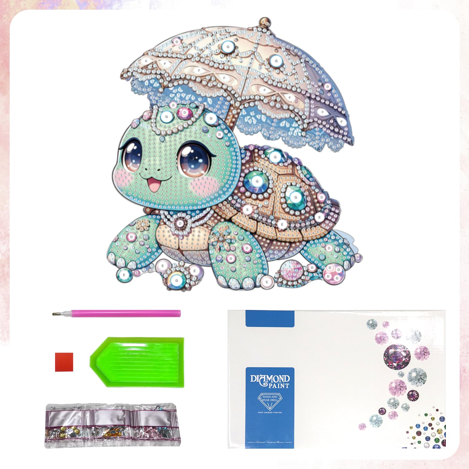 Kits de pintura de diamantes para adultos, kits de arte de diamantes para adultos principiantes, pinturas de puntos de diamante con diamantes 5D, arte y manualidades para adultos, decoración de pared