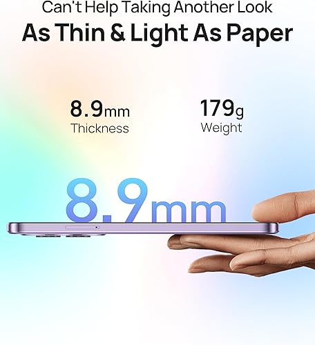 Miniatura 8 de Ulefone Teléfono desbloqueado, Note 15 teléfonos Android, 2GB+32GB, pantalla completa IPS de 6.22", batería de 4000mAh, cámara AI de 8MP, ranuras