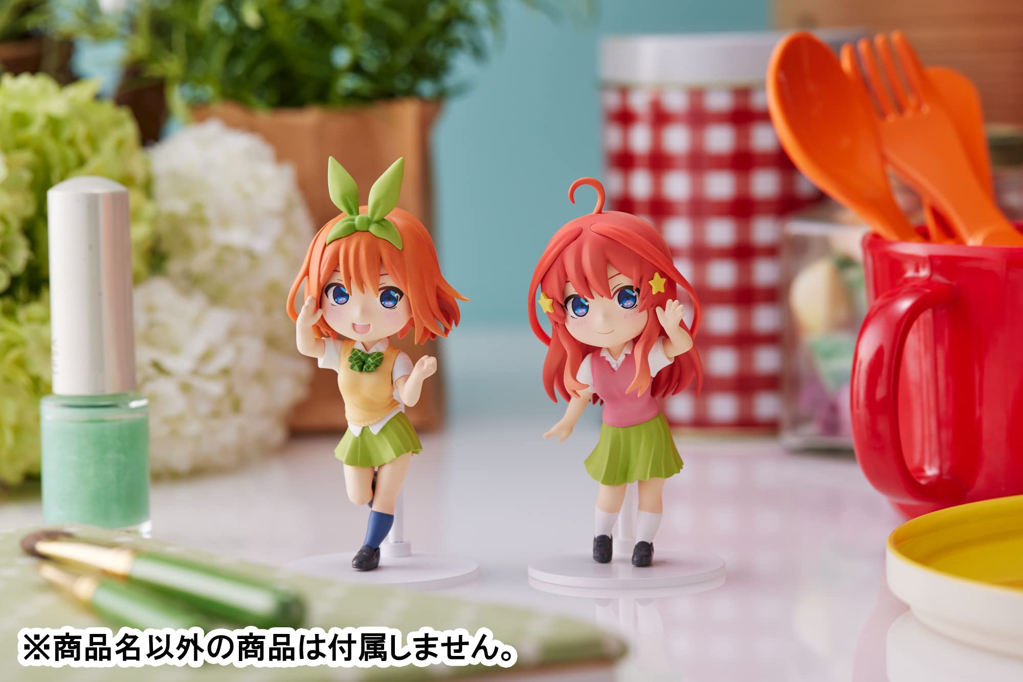 Amazon | PLUMPMOA 五等分の花嫁∬ ミニフィギュア 中野四葉 全高約