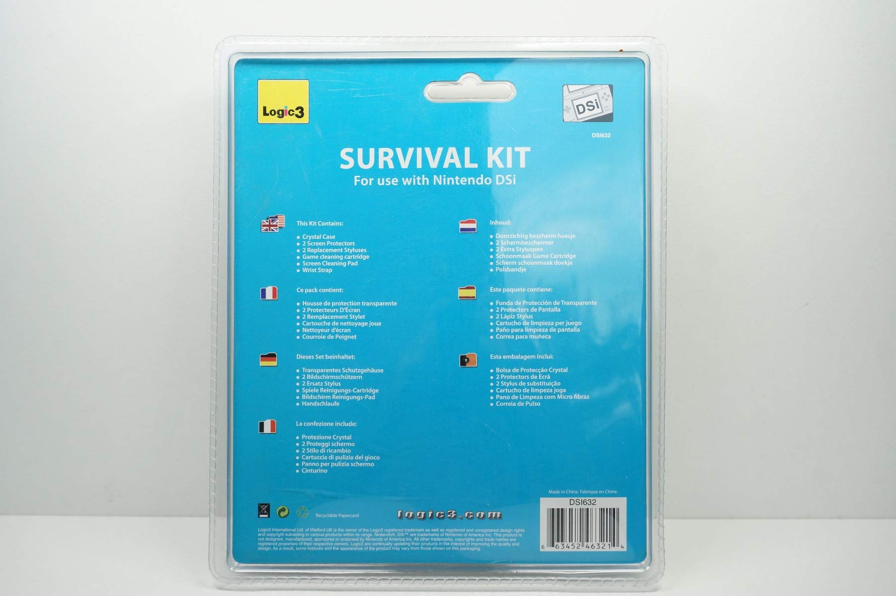 Logic 3 DSI Survival Kit Pack Accessori