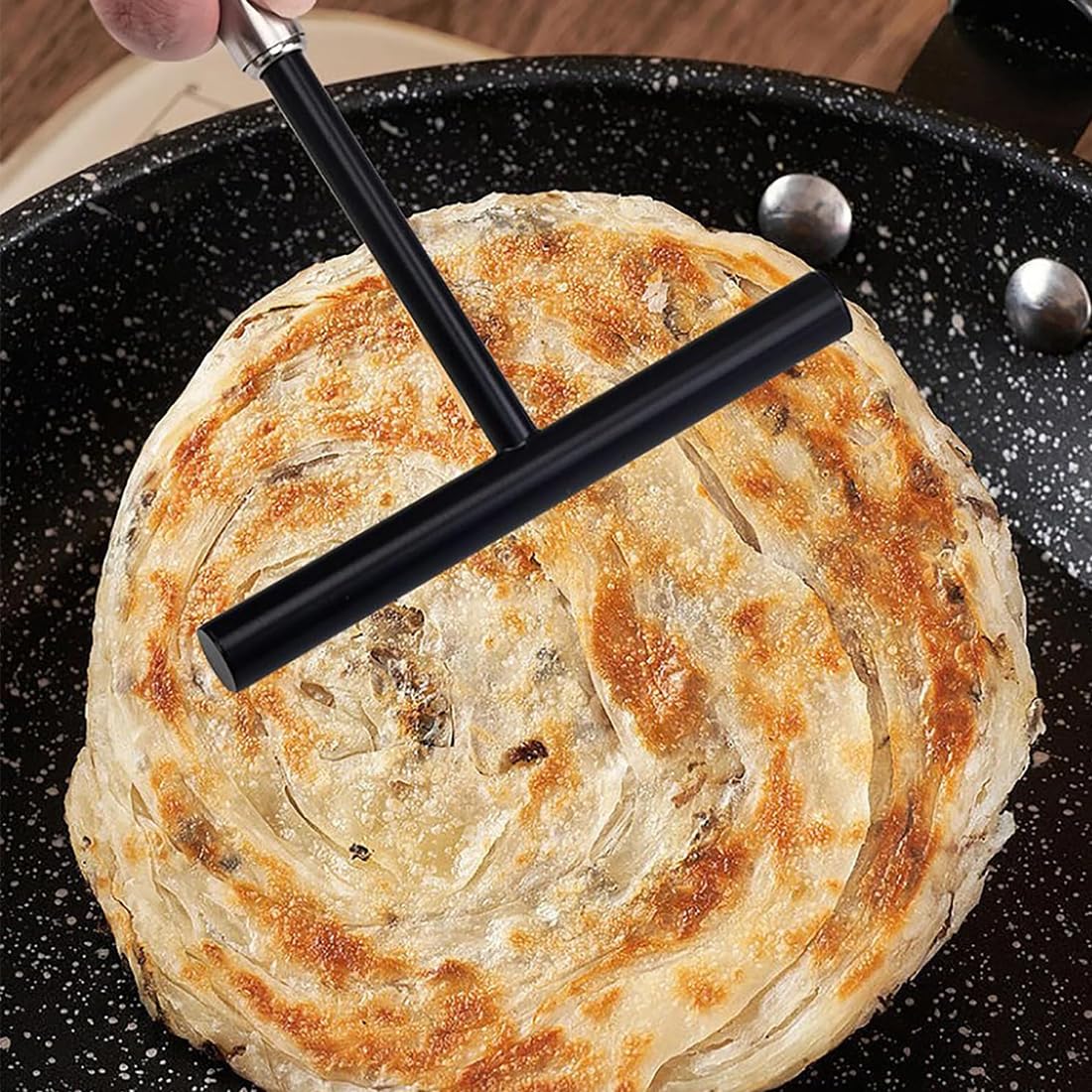 Distributore di Crepes in Acciaio Inossidabile per Pancake e Frittelle