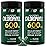 Alpha Flow [2 Pack] Chlorophyll Capsules 600mg - Chlorophyll Supplement for Energy & Skin - Internal Deodorant for Women & Men - Alternative to Liquid Drops - 240 Vegan Pills