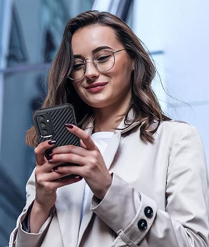 Miniatura 8 de FNTCASE Funda para Samsung Galaxy A54 5G elegante funda delgada y suave texturizada para teléfono celular, a prueba de golpes con protector de