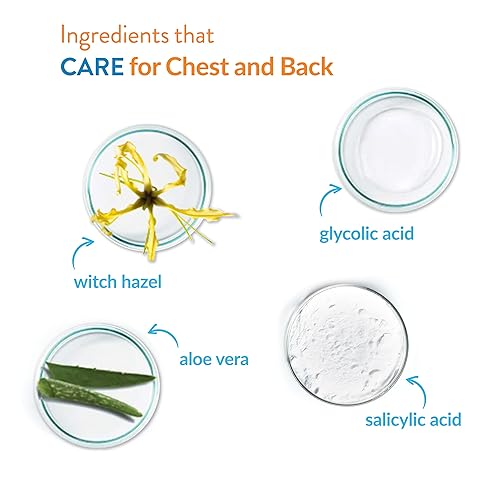 Miniatura 4 de Spray corporal de ácido salicílico sin acné, ácido salicílico, ácido glicólico para exfoliar, aclarar y desatascar los poros, básico, 5 onzas