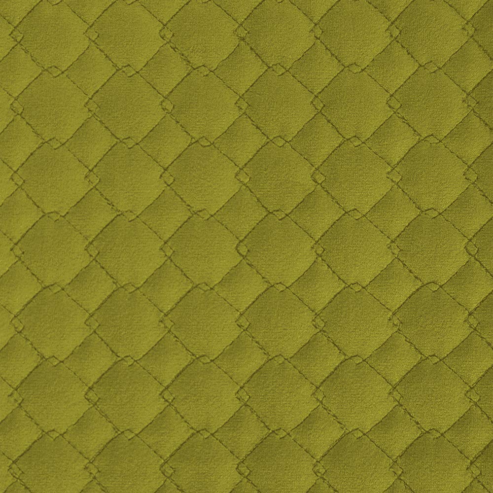 Deshome Viki TS – Tejido al metro de terciopelo acolchado altura 140 cm para cojines sofás sillas, puff (verde, 5 metros)