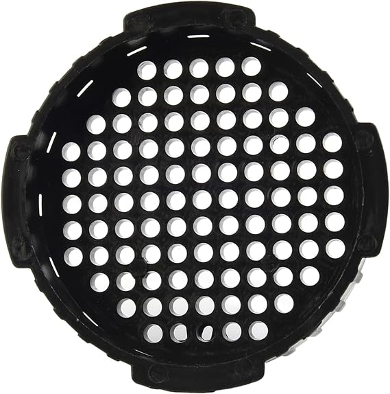Replacement Filter Cap for Aeropress Coffee Maker, Black Plastic Plunger End Seal, 7.4x1.5cm Easy Install