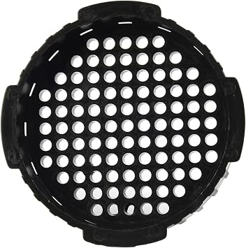 Replacement Filter Cap for Aeropress Coffee Maker, Black Plastic Plunger End Seal, 7.4x1.5cm Easy Install