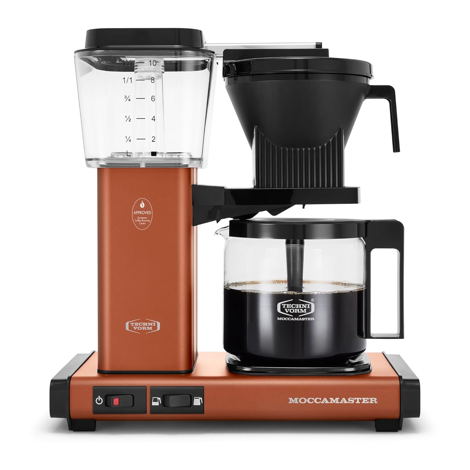 Technivorm Moccamaster 53631 KBGV Select 10-Cup Coffee Maker Terracotta 40 ounce 1 25l