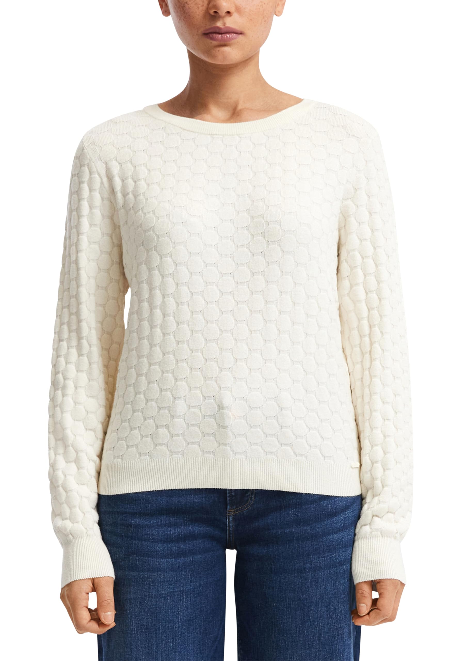 QS Strukturierter Pullover