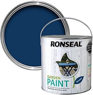 Ronseal RSLGPBLUB750 GPBLUB750 Garden Paint Bluebell 750ml, 750 ml