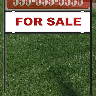 BuildASign for Sale Aluminum Sign Rider Double-Sided 6" x 18"