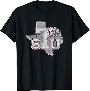 Texas Southern University Tigers Distressed Primary T-Shirt
