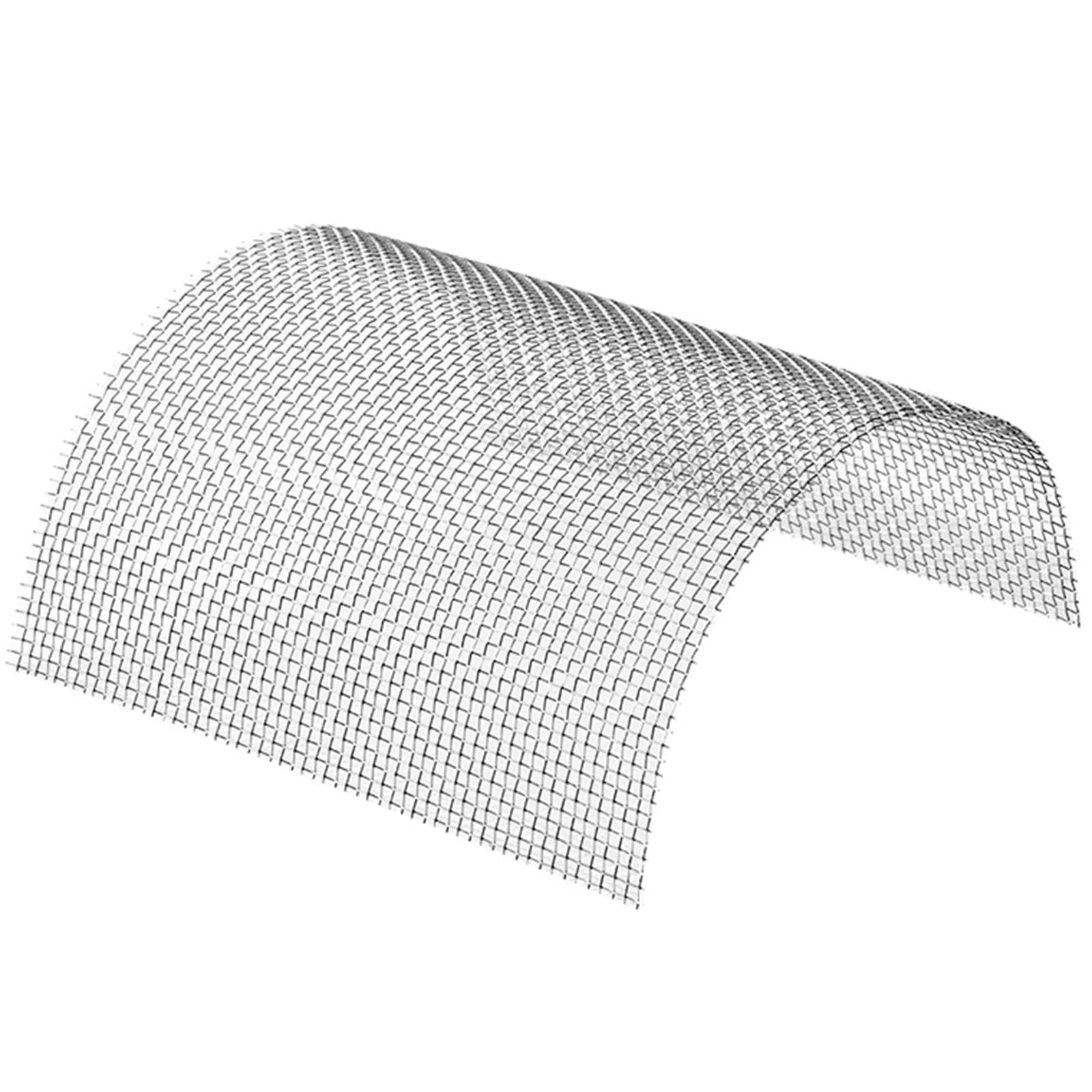 4-400 Mesh Metall Gewebtes Netz, Edelstahl-Siebfilterblatt, gekräuselter Drahtgeflecht, Schnitt für Fenster, Tür, Filter, 200 Mesh