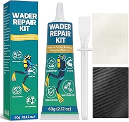 Bondtech Wader Wetsuit Repair Kit, Wetsuit Repair Kit, Waterproof Patch for Repairing Tears, Tears and Holes in Wetsuits, Neoprene, PVC Inflatables and Outdoor Tools