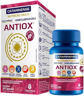 Polivitamínico Antiox Catarinense Pharma 30 cps