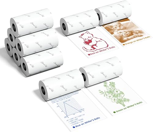 Jeu de Papier Adhésif Coloré M02/M02Pro