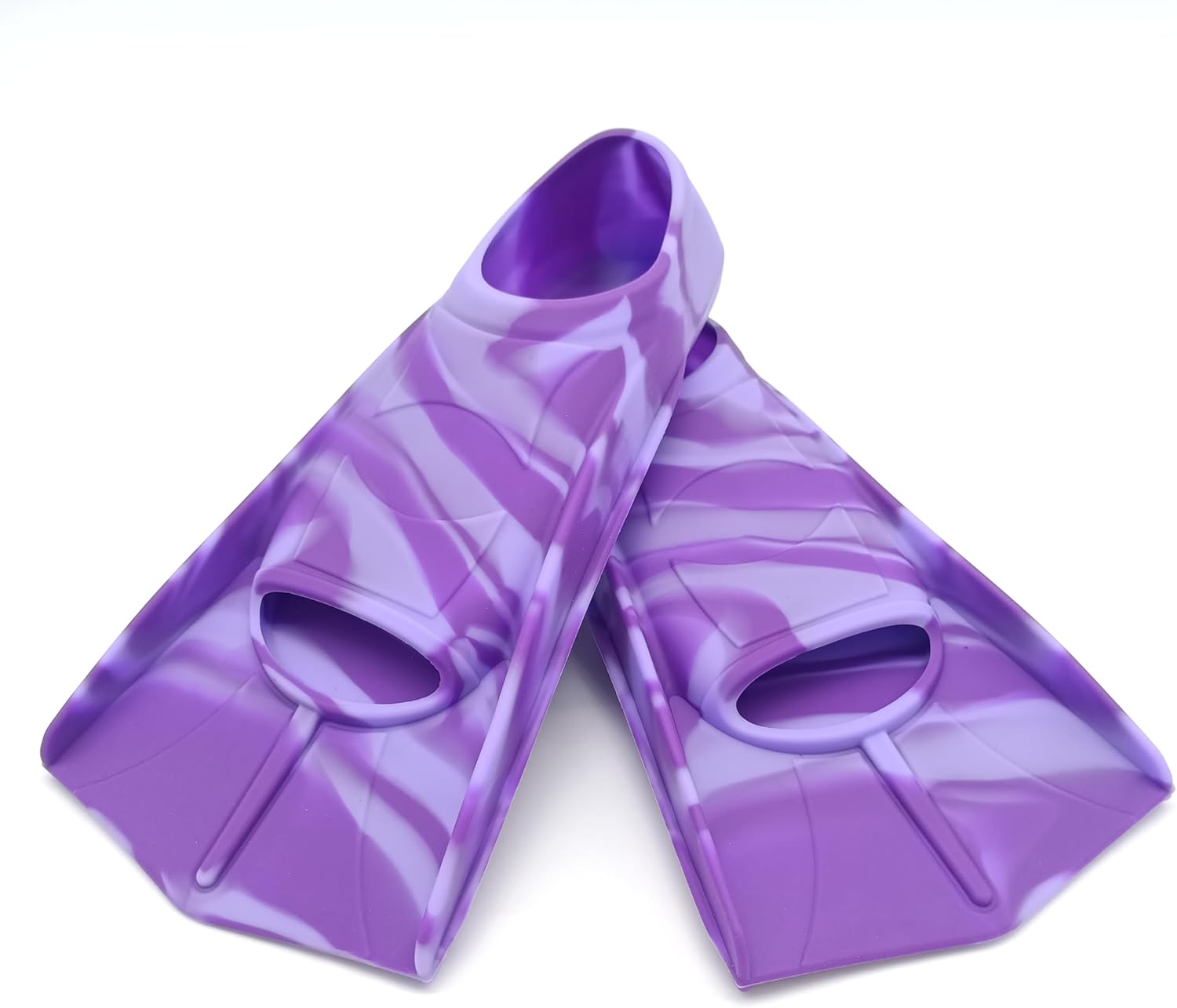 Kids Swim Fins,Comfortable Silicone Flippers for Swimming and Diving,Size Suitable Beginners Kids Girls Boys Adults