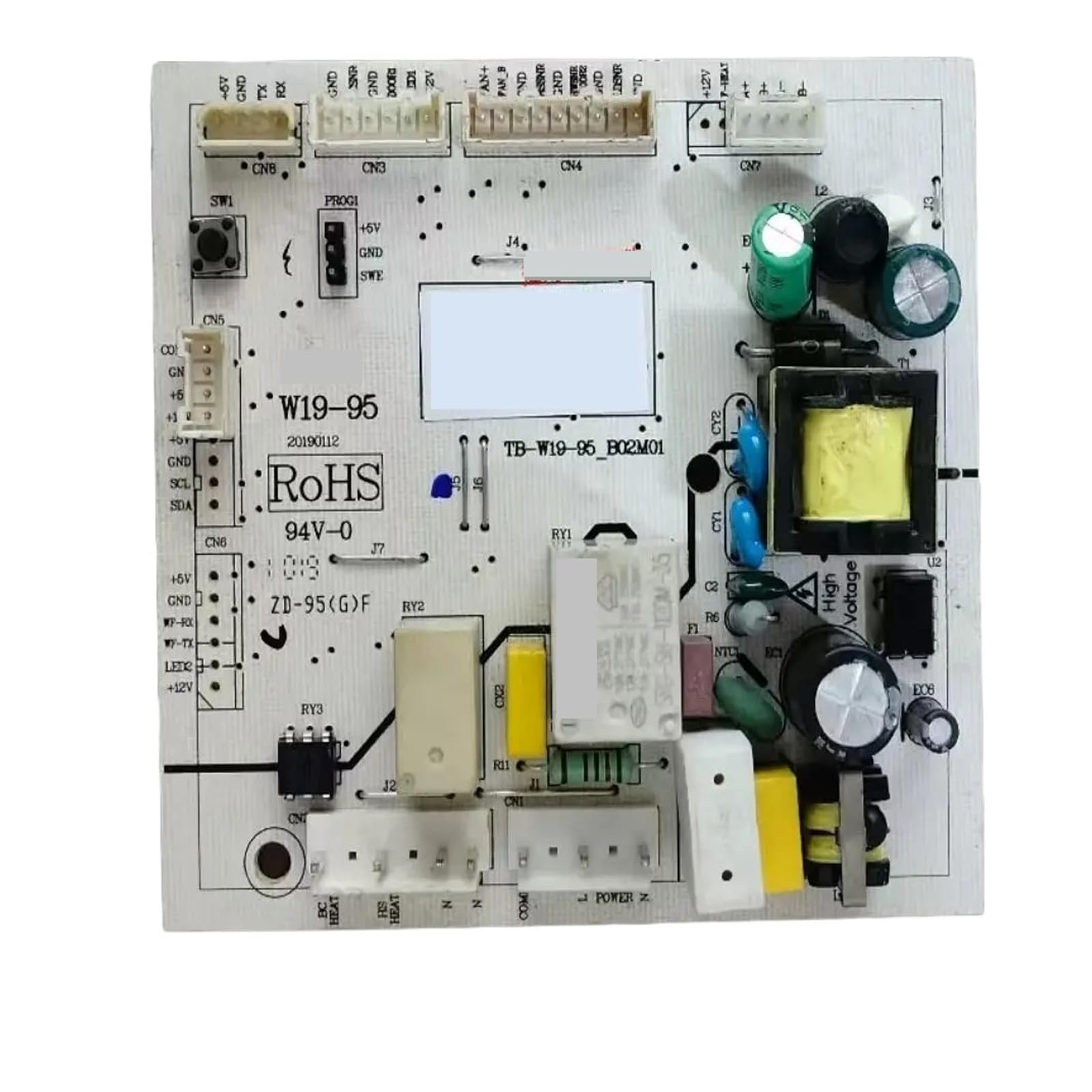 Motherboard, Kompatibel for Homa, Kühlschranksteuerungs-Motherboard-Leiterplatte W19-95 01 W19-95 03-04-06-07-TB-05(W19-95 01)