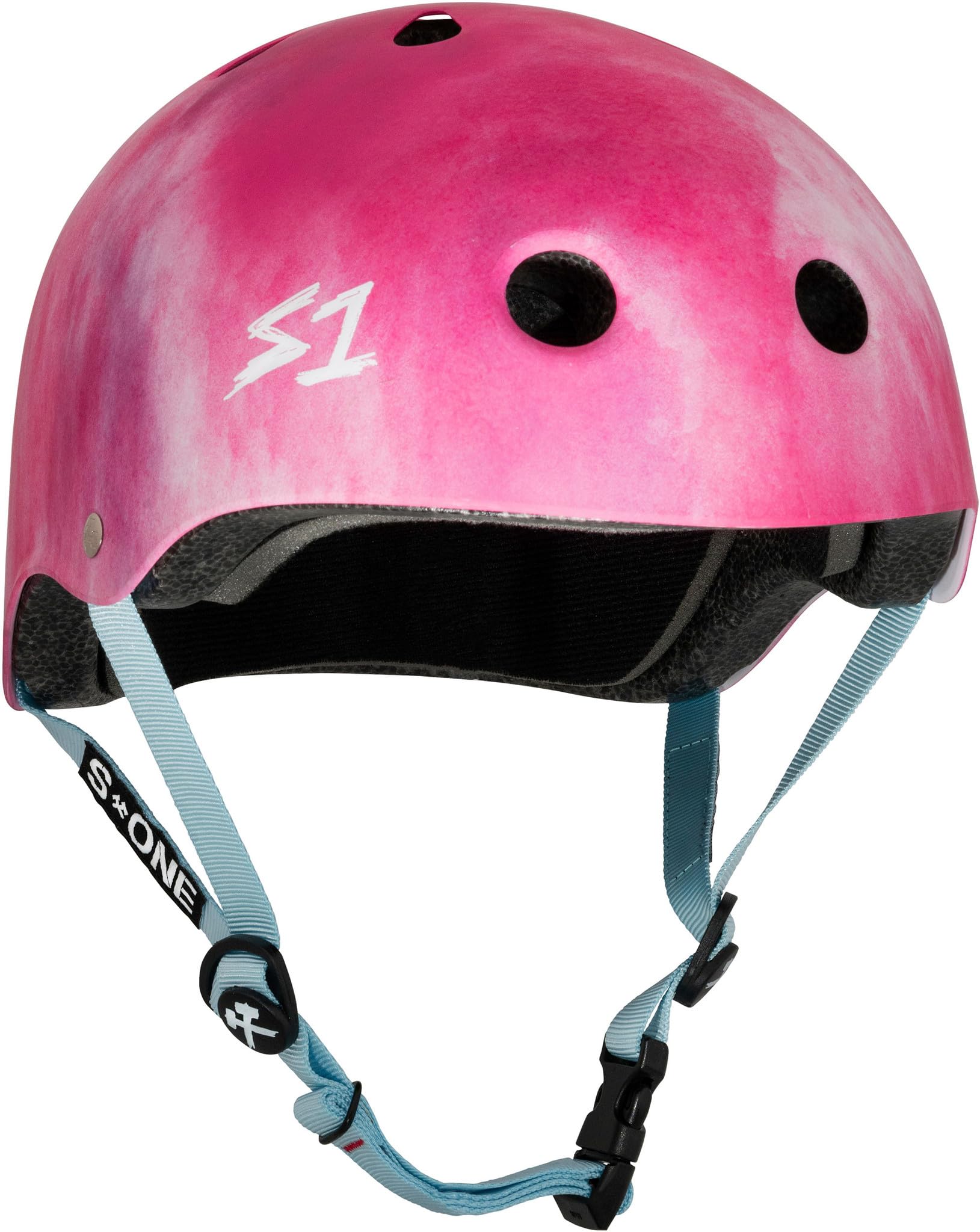 S1 Lifer Helmet for Skateboarding, BMX, and Roller Skating - EPS Fusion Foam, CPSC & ASTM Certified - GN4LW - Purple Water Color Matte XXX-Large (59.4 cm) — image 1