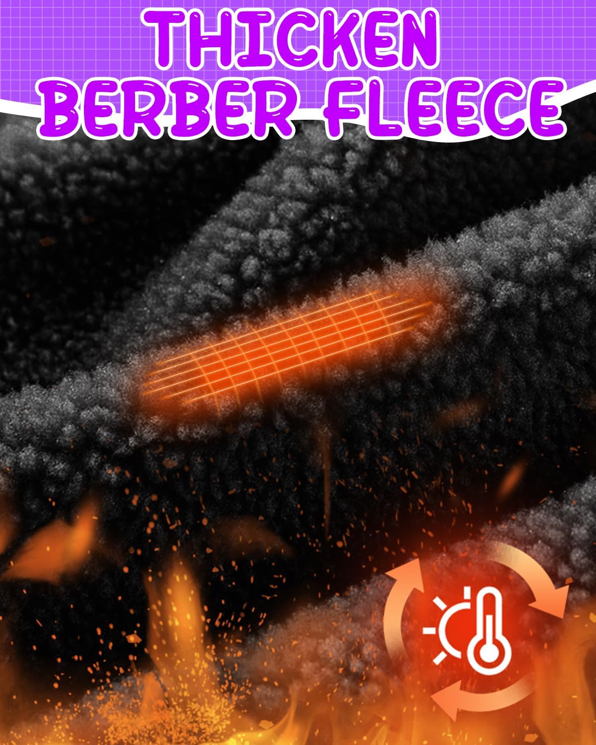 Ear Warmers for Kids - Thermal Ear Muffs Winter Headbands for Boys Girls in Cold Weather for Running Cycling Ski - Image 7