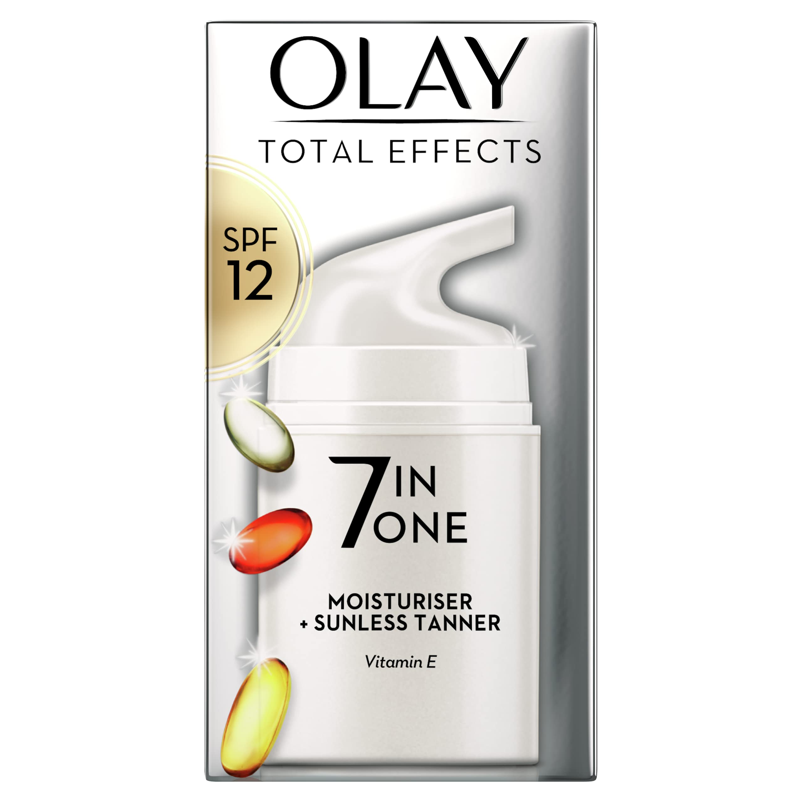 Olay Total Effects AntiAgeing Moisturiser, 50ml (Packaging May Vary