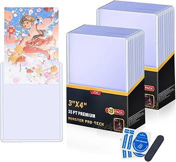 Amazon.co.jp: GOKEI トップローダー カードホルダー 【50枚セット Amazon.co.jp: GOKEI トップローダー カードホルダー 【50枚セット