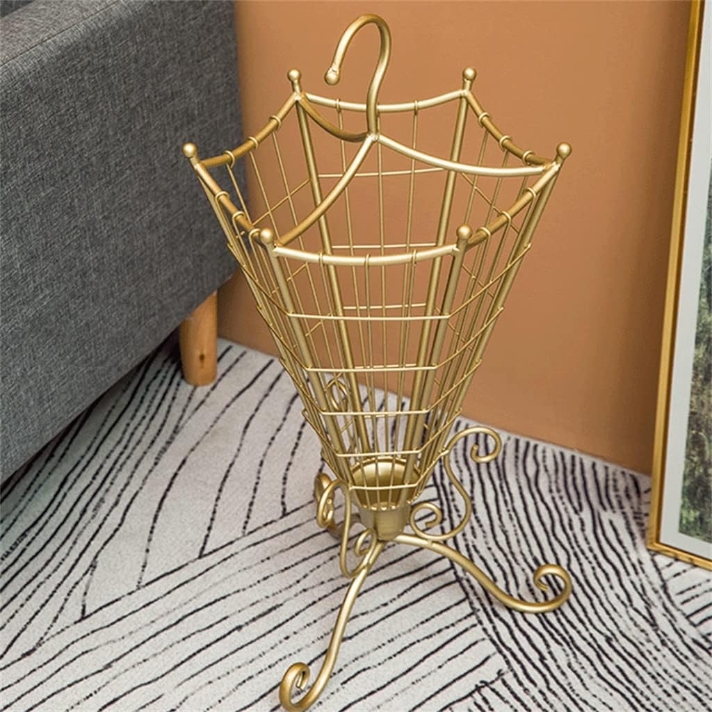 Metal Umbrella Stand Wrought Iron Storage Rack Suitable For Home Hotel Decoration