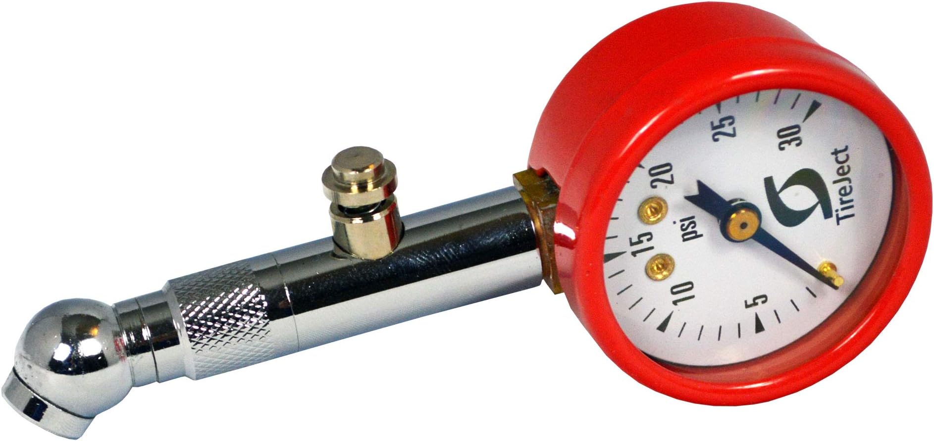 Tire Pressure Gauge โ 1.5" Dial for Accurate Measure of Low Pressure Tires