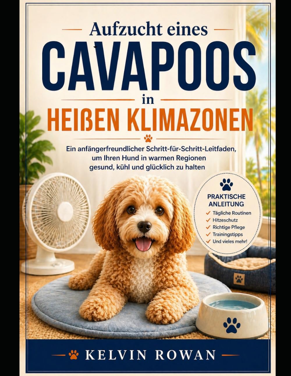 Aufzucht eines Cavapoos in heißen Klimazonen: Ein anfängerfreundlicher Schritt-für-Schritt-Leitfaden, um Ihren Hund in warmen Regionen gesund, kühl und glücklich zu halten