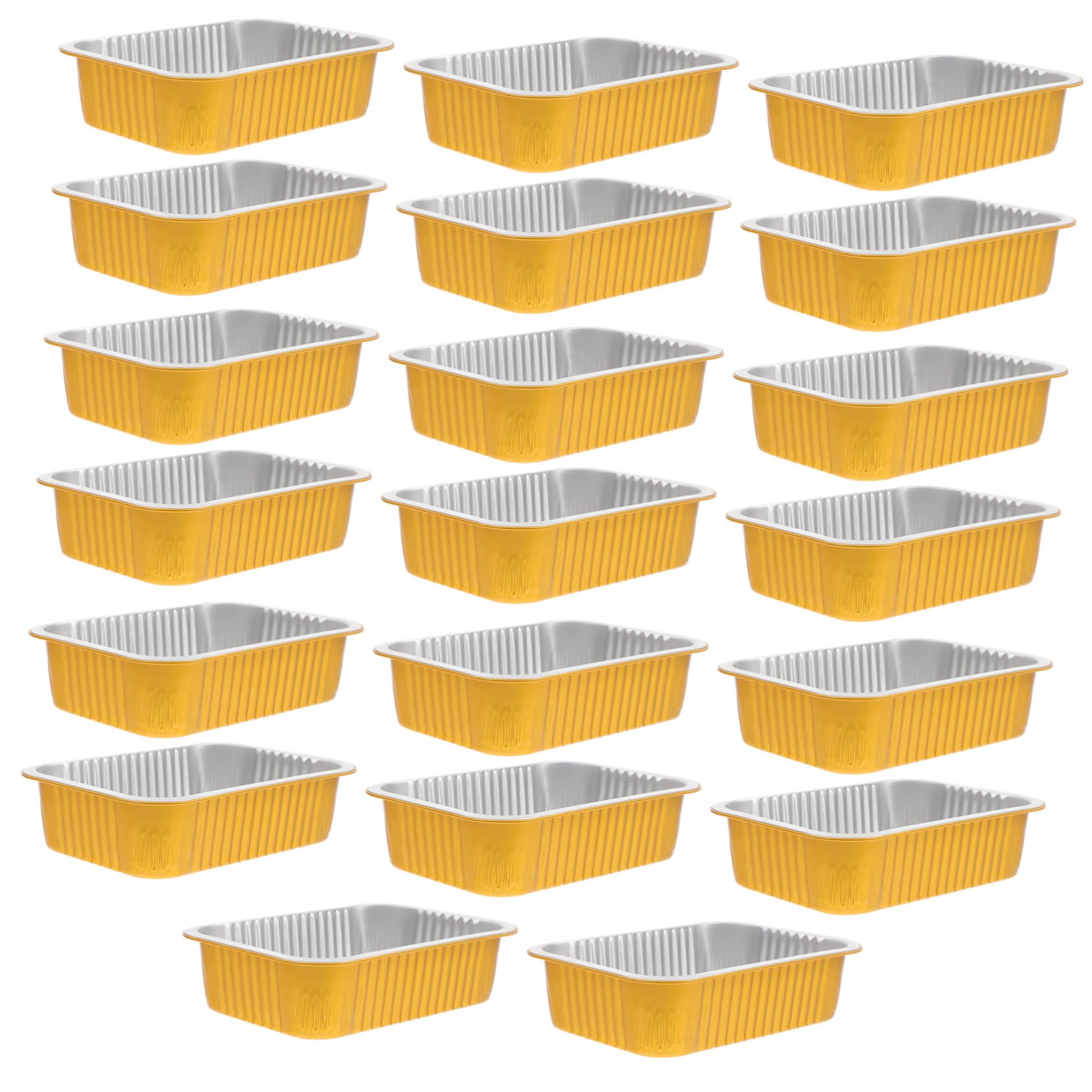 Barquettes en aluminium jetables pour batch cooking et pique-niques