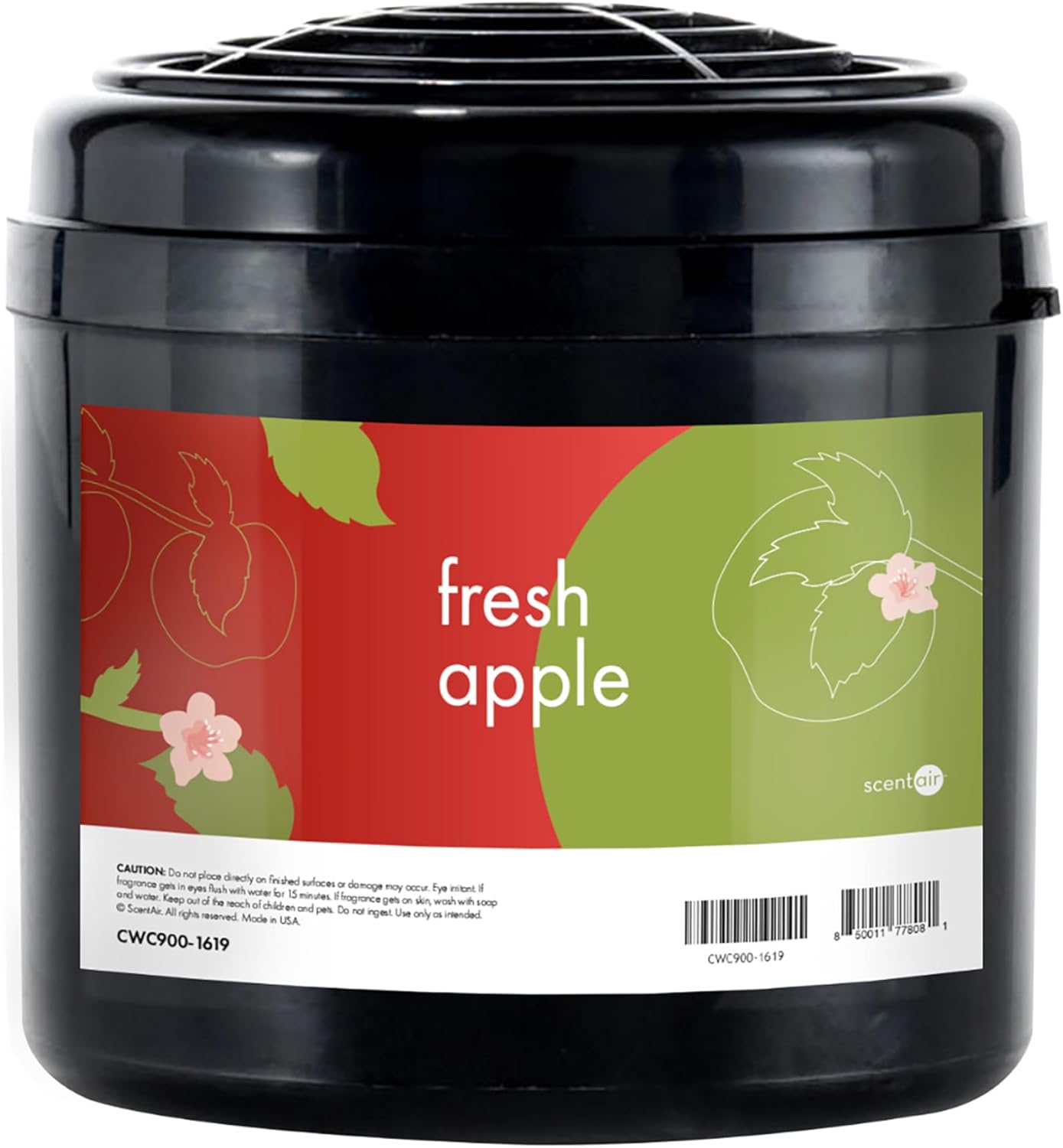 Whisper Home Monthly Plug-in Refill, Fragrance Cartridge for Home and Office, Fresh Apple