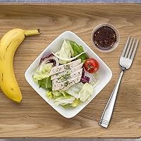 Vista 5 de Juego de 12 tenedores de acero inoxidable, tenedores de cocina para comer