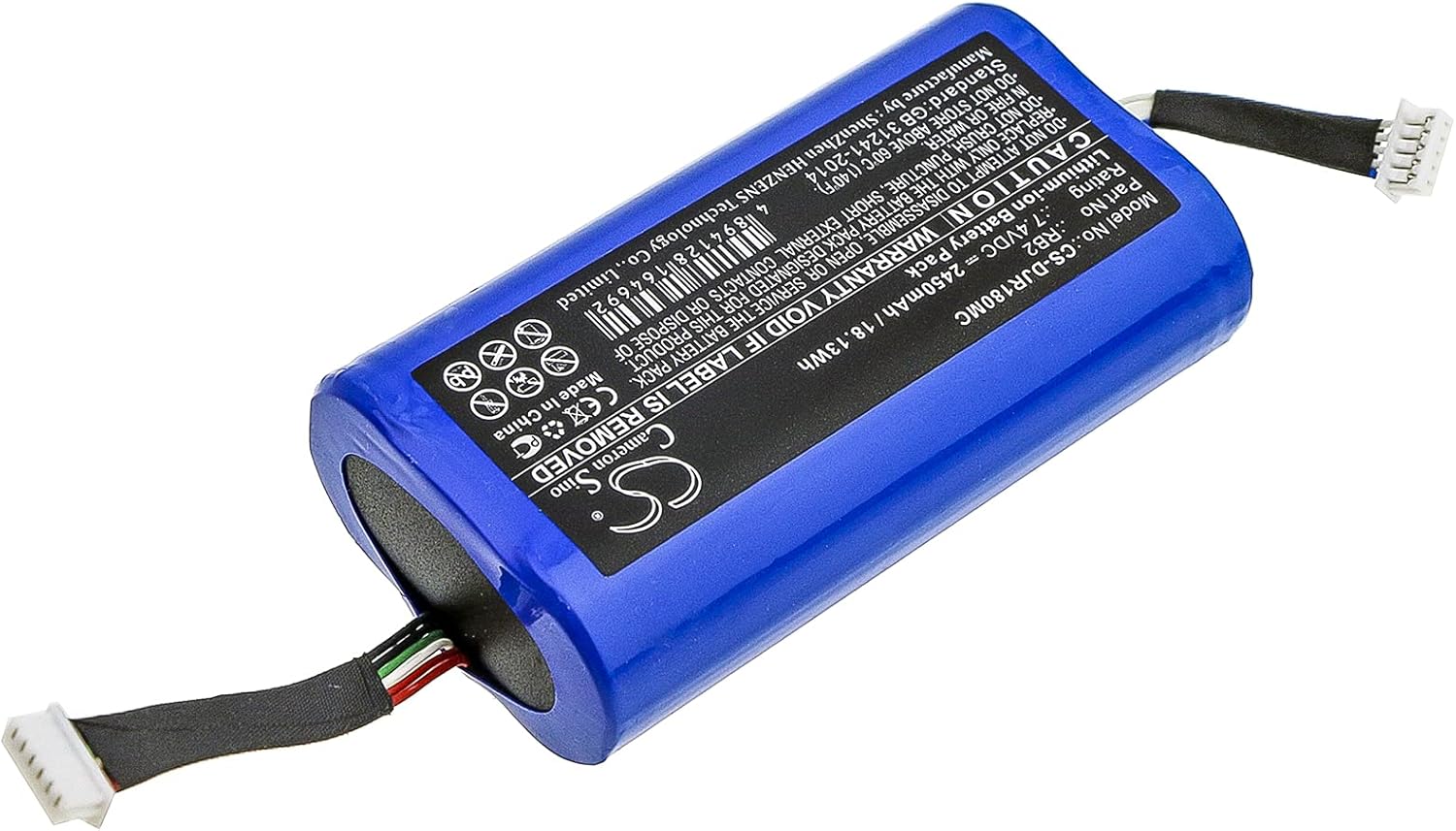 2450mAh Replacement Battery for DJI BG18 Grip Ronin-SC RB2 RB2-2450mAh-7.2V (7.4V)