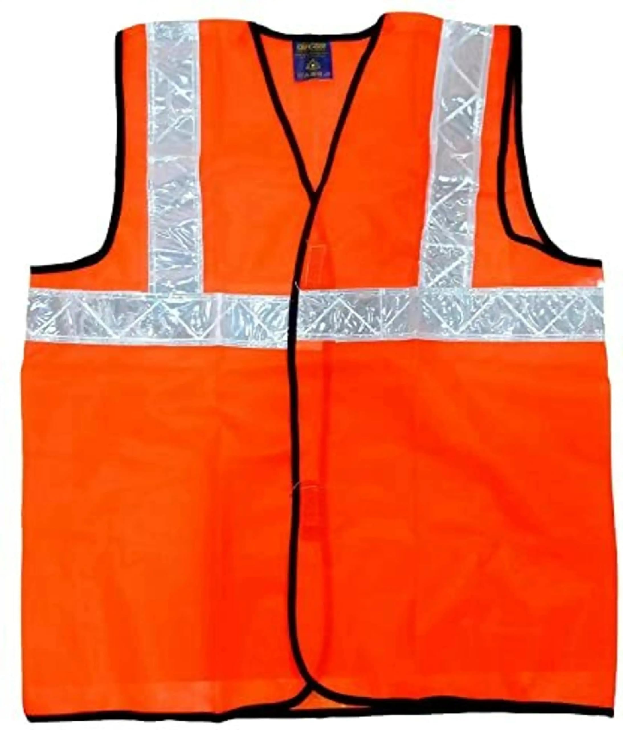 ZHYRA Red Reflective Safety Jacket with High Visibility Strips for Construction, Industrial & Warehouse Workers-image-8
