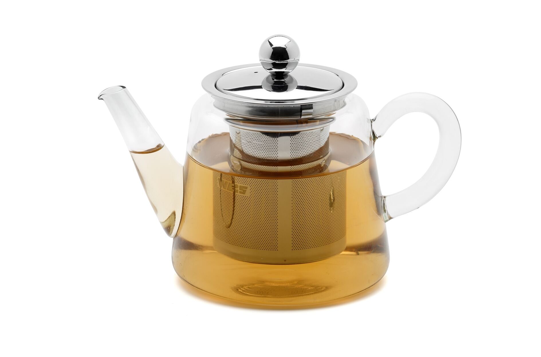 Weis - THEIERE EN VERRE BOROSCILICATE ET FILTRE EN INOX 0,75 L - WEIS
