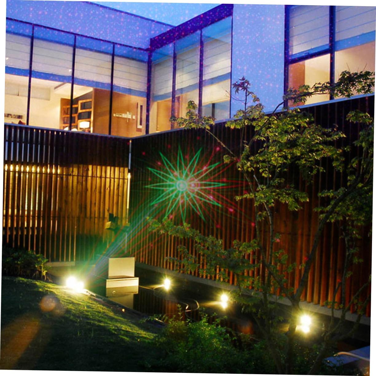 Uonlytech Ground Insert Lamp Pathway Light Outdoor Waterproof Garden Light Easy Install Solar for Yard Landscape Random Color