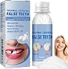Temporary Tooth Filling Tooth Repair Kit, Oral Filling Enhancement Kit with Moldable False Teeth Beads, Dental Repair Temporary Dental Filler Set, Quick and Easy Oral Touch-Up