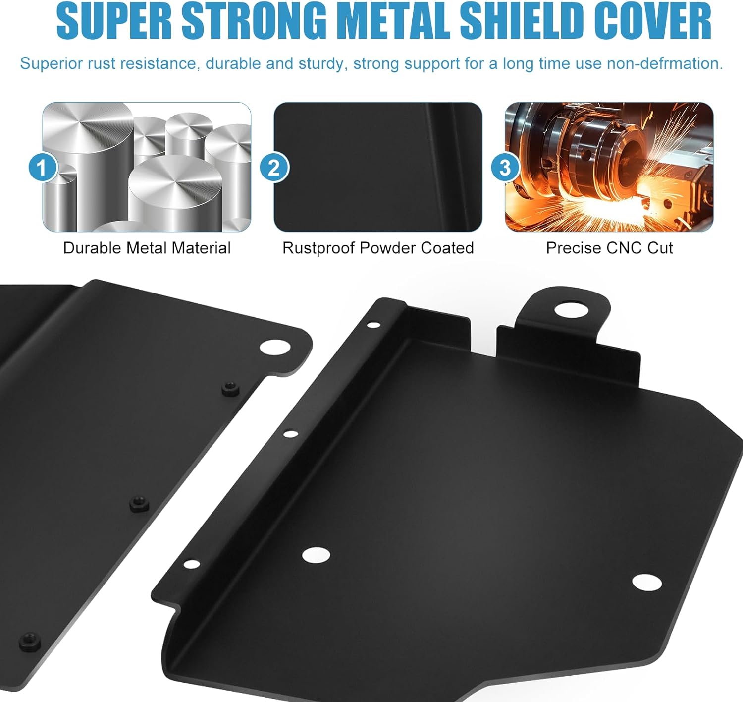 Underbody Cavity Splash Shield Cover Board for 2022-2025 Ford Maverick Accessories, Splash Shield Guard Under Car W/Accessories and Tools, Left Driver Side Rear Wheel Mud Flap Full Protection