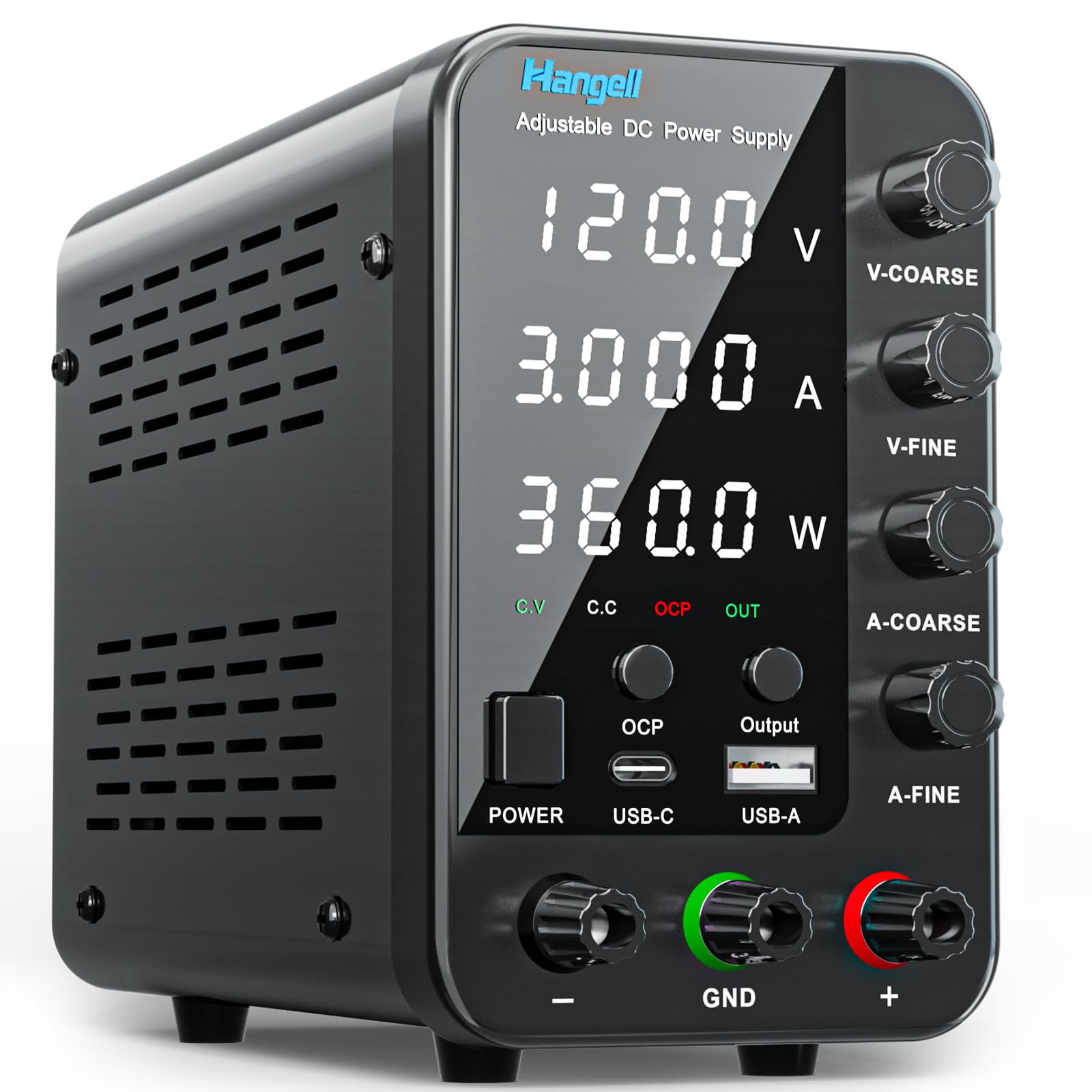 HANGELL Lab Power Supply - 30V 10A Adjustable -9 HANGELL Lab Power Supply - 30V 10A Adjustable -9